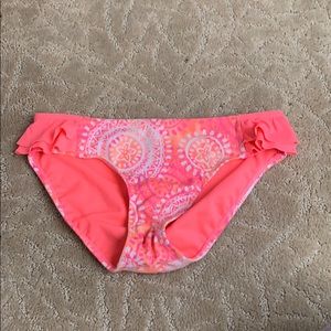 pink bathing suit bottom (justice; 12)